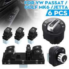 1 conjunto interruptor de farol janela espelho para VW Golf 5 6 Jetta Passat B6 CC Tiguan comprar usado  Enviando para Brazil