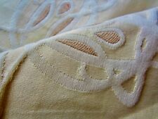 Embroiderered linen fabric for sale  BRECHIN