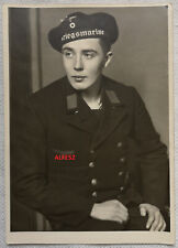 Foto Portrait 2.WK Kriegsmarine Matrose Abzeichen 1944 german naval photo WW2, gebraucht gebraucht kaufen  Berlin