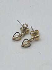 Heart earrings pearls for sale  Enid
