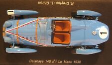 Usado, Spark 1:43 S2725 Blue Delahaye 145 #1 Le Mans 1938 René Dreyfus, Louis Chiron comprar usado  Enviando para Brazil