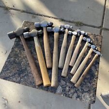 Lot of (10) Ball Peen Hammers  True Temper,Craftsman,Paschall ,Atha. for sale  Shipping to South Africa