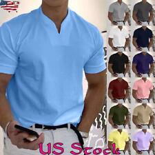 Mens solid casual for sale  USA