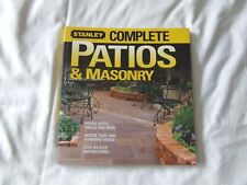 Building Book DIY  Complete Patios and Masonry DIY by Stanley The Complete Book segunda mano  Embacar hacia Mexico