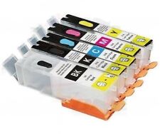 5 Refillable ink cartridges for canon MX722 MX922 PGI-250 CLI-251 Empty, used for sale  Shipping to South Africa