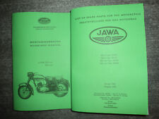 Opis i lista części zamiennych JAWA 250 cm3 i 350 cm3 z 1963 roku na sprzedaż  Wysyłka do Poland