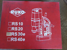 Ruko rs20 magnetbohrmaschine gebraucht kaufen  Dettenhausen