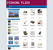 Fishing flies website for sale  LONDON