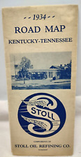 Roteiro de 1934 Stoll Oil Refining Co. Kentucky and Tennessee comprar usado  Enviando para Brazil