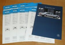 Mercedes class brochure for sale  FAREHAM