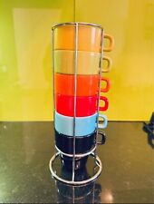 Stackable stacking mugs for sale  LONDON