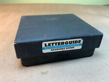 Vintage letterguide precision for sale  Flourtown