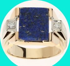 mens lapis ring for sale  East Meadow