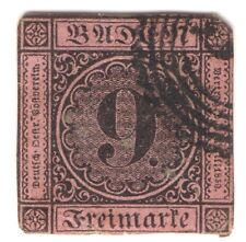 Germania baden 1851 usato  Firenze