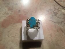 Bague chevaliere turquoise d'occasion  Callac