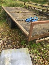 Flatbed trailer 14ft for sale  MANCHESTER