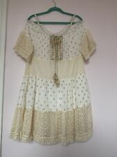 Boho tiered cream for sale  UK