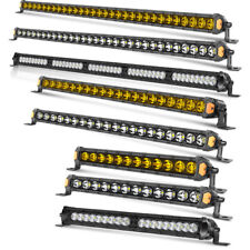 Usado, Barra de luz de trabalho combo ponto inundação LED offroad para Chevy GMC Ram 6"12''20''30'40"" comprar usado  Enviando para Brazil