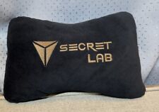 Travesseiro Secret Lab para cadeira de jogos preto e dourado com alça macia confortável, usado comprar usado  Enviando para Brazil