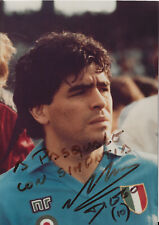 Maradona autografo mano usato  Rotondi