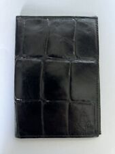 Mulberry black leatherpassport for sale  HORSHAM
