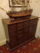 Indonesian apothecary cabinet for sale  PONTEFRACT