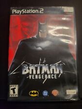 Videojuego Batman Vengeance Sony PlayStation PS2 etiqueta negra en caja  segunda mano  Embacar hacia Argentina