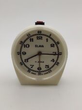 Relógio despertador vintage escravo caixa de plástico mecânico URSS  comprar usado  Enviando para Brazil