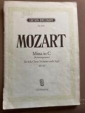 Mozart edition breitkopf gebraucht kaufen  Wuppertal