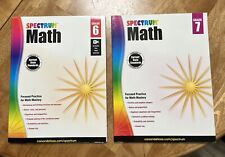 Spectrum math workbooks for sale  Somers Point