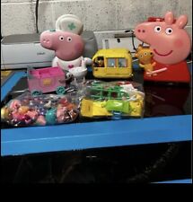 Lote de estatuetas, móveis, mini buggies e veículos de brinquedo Peppa Pig Itens comprar usado  Enviando para Brazil