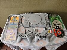 Sony Playstation PS1 Console Bundle Games Controllers Mem Card And Cables Works! for sale  Shipping to South Africa