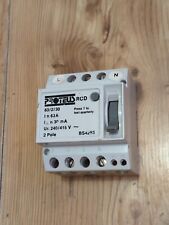 PROTEUS 63 AMP 30mA DOUBLE POLE RCD 63/2/30 OLDER STYLE , used for sale  Shipping to South Africa