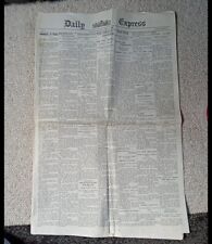 Daily express newspaper for sale  LYME REGIS