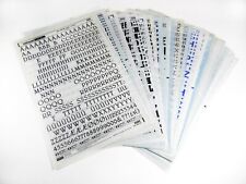 Letraset lettering sheet for sale  Shipping to Ireland