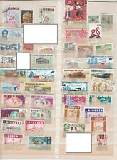 francobolli lotto mondiali misti - AVANZO COLLEZIONE - CON LIBERIA, usato usato  Milano