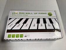 Teclado eletrônico Festnight portátil 88k 61k 49k piano enrolável flexível USB MIDI comprar usado  Enviando para Brazil