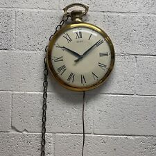 round gold wall clock for sale  Loxahatchee