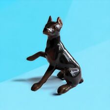 Estatueta de cachorro Doberman Pinscher miniatura vintage estatueta de cachorro comprar usado  Enviando para Brazil