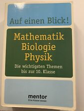 Mathematik biologie physik gebraucht kaufen  Reichenbach