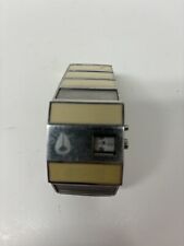 Nixon The Rotolog Cream Enamel Inlay Stainless Steel Watch For Parts for sale  Shipping to South Africa