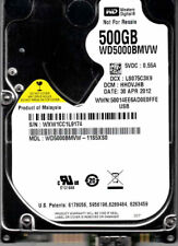 WD5000BMVW-11S5XS0  DCM: HHOVJHB  WESTERN DIGITAL USB 3.0 500GB  WXW1 APR 2012 for sale  Shipping to South Africa