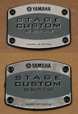 Distintivo de bateria de bétula personalizado Yamaha Stage 2 peças comprar usado  Enviando para Brazil