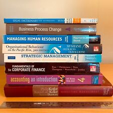 Usado, Lote de 8 livros de MBA Gestão de Marketing, Contabilidade, Finanças Corporativas, Org, RH comprar usado  Enviando para Brazil