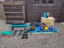 Kettlebells weights dumbbells for sale  HEREFORD