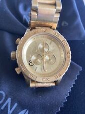Relógio cronógrafo masculino Nixon 42-20 cronógrafo - Ouro (A037-502) comprar usado  Enviando para Brazil