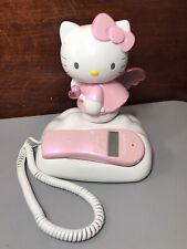 SANRIO Hello Kitty Phone Landline Caller Id Telephone Pink Fairy KT2010  for sale  Shipping to South Africa