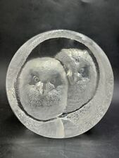 Sculpture chouettes cristal d'occasion  Plombières-lès-Dijon