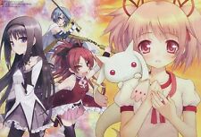 pôster promocional Puella Magi Madoka Magica Maria Holic anime Homura Sayaka Kyoko, usado comprar usado  Enviando para Brazil