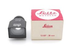 [Casi como nuevo] Visor Leica 28 mm SLOOZ 12007 Negro Leitz Wetzlar Buscador JAPÓN, usado segunda mano  Embacar hacia Argentina